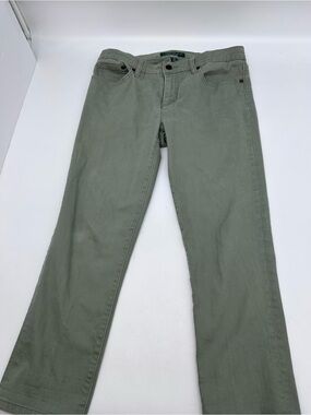 Lauren Jean Co Women’s Sage Green Denim pants size 6